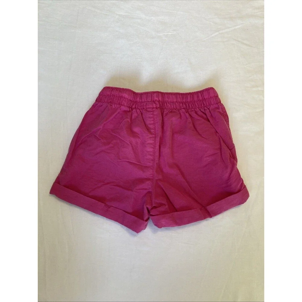 4T Jumping Beans girl clothes - one piece shorts | solid pink theme with pockets